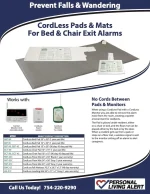 CordLess Pads & Mats For Bed & Chair Exit Alarms - Image 2
